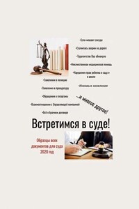 Встретимся в суде! Образцы всех документов для суда, 2020 год